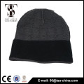 Men winter fashionable checked knotted hat
